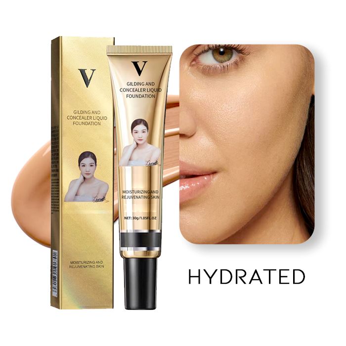 Waterproof Smooth Conceal Foundation Make-up Every Day And Night Hydrated 1pc