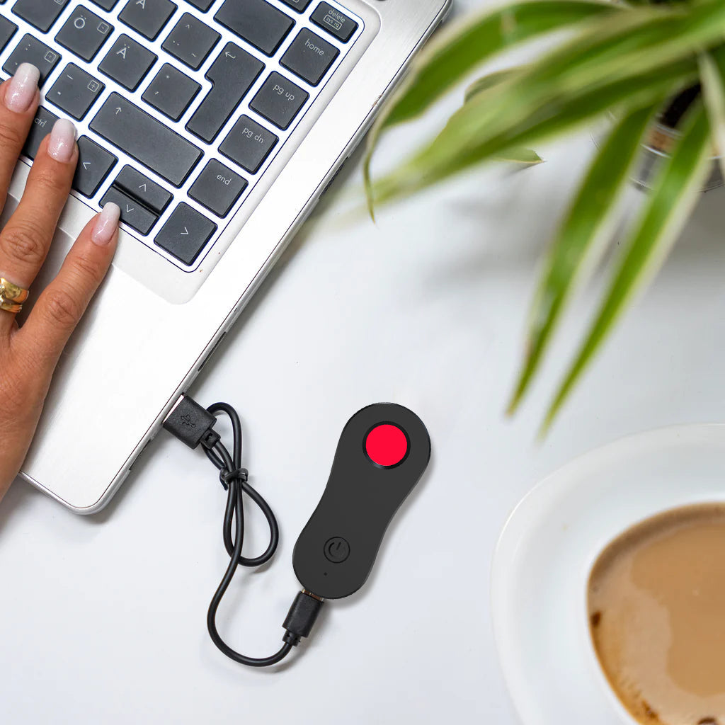 Fivfivgo™ Détecteur de caméra cachée (qualité militaire, avec détection RF et GPS intégrée)