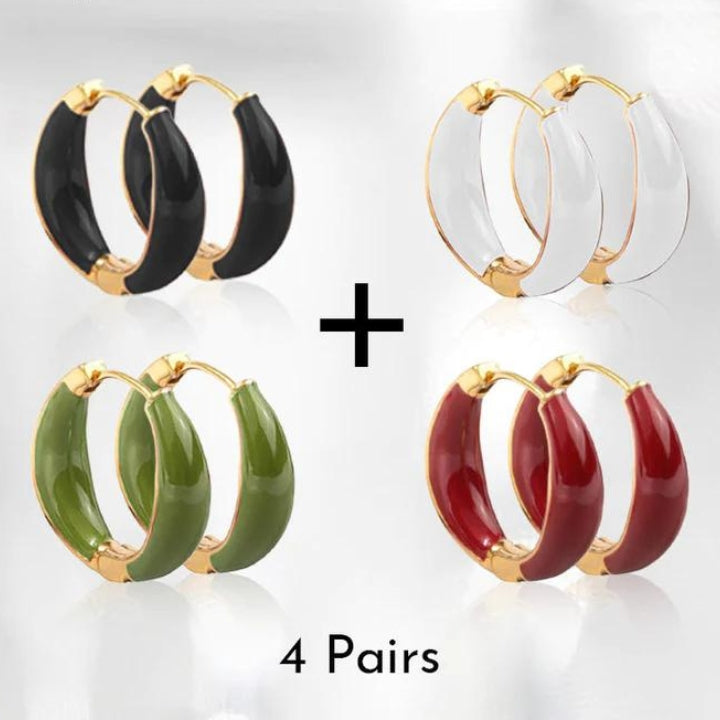 Fivfivgo™ Boucles d'oreilles magnétiques Lymph Detox