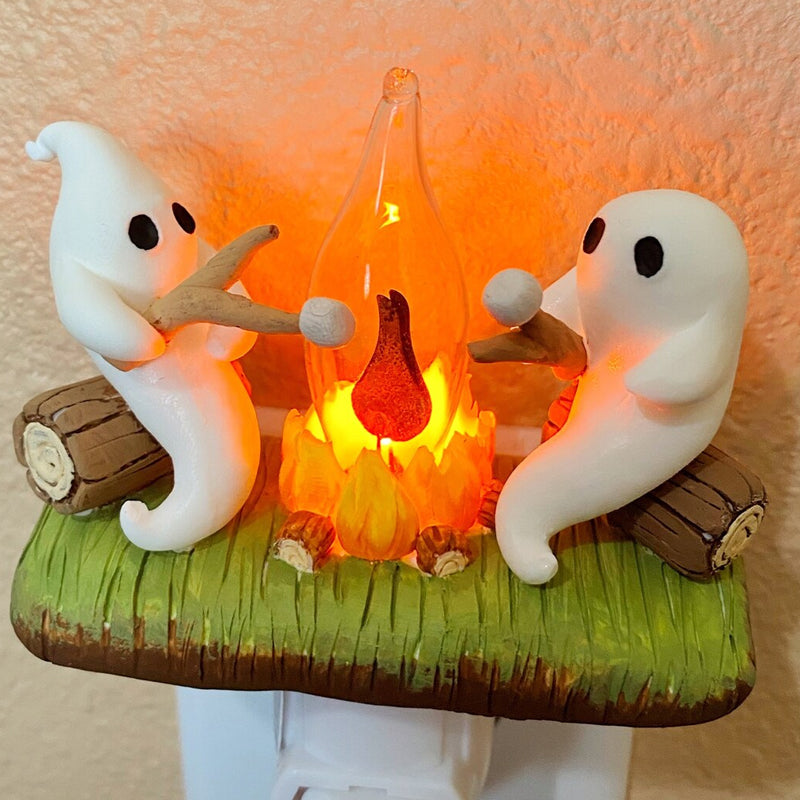 Campfire Ghost Flickering Nightlight π₯π»