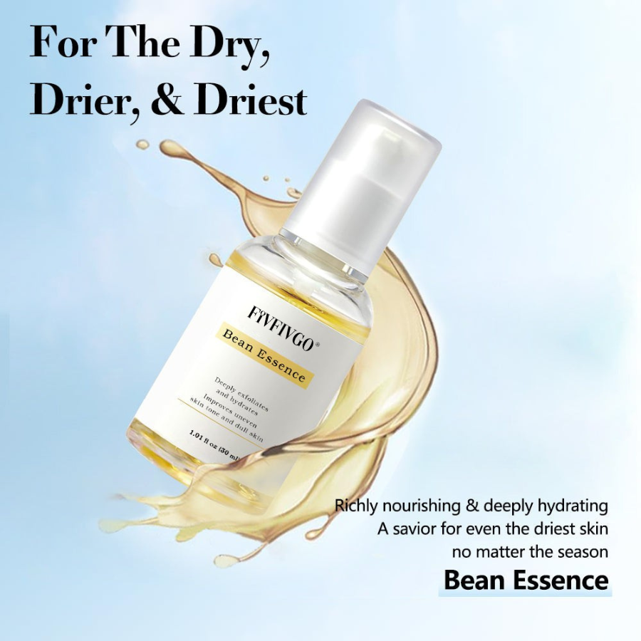 Fivfivgo® Bean Essence Serum – Gently Exfoliates, Hydrates & Helps Fade Dark Spots