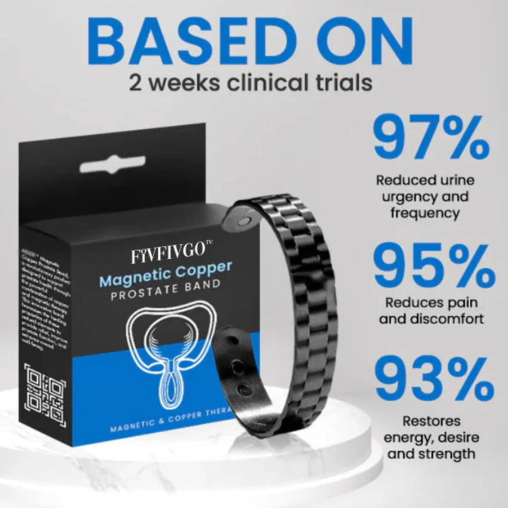 Fivfivgo™ Magnetic Copper Prostate Band
