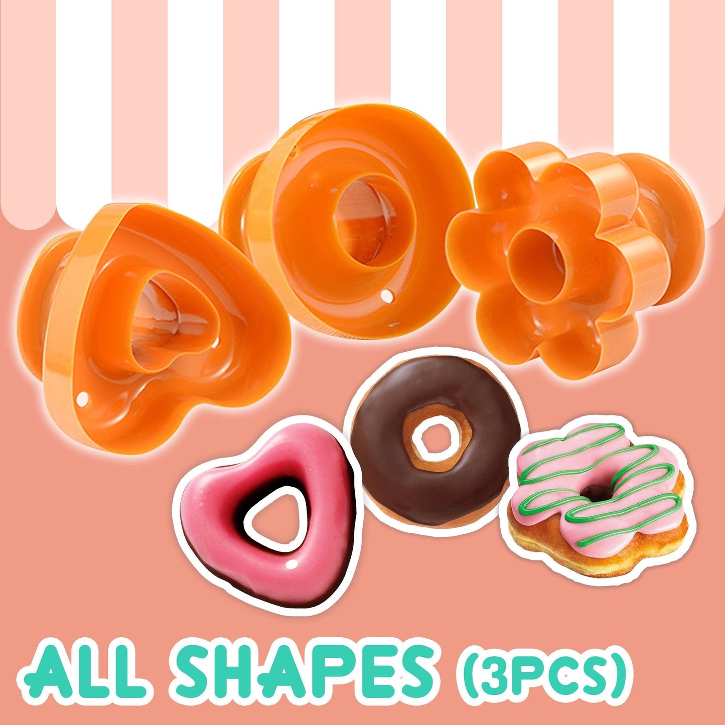 Handheld Donut Maker Set