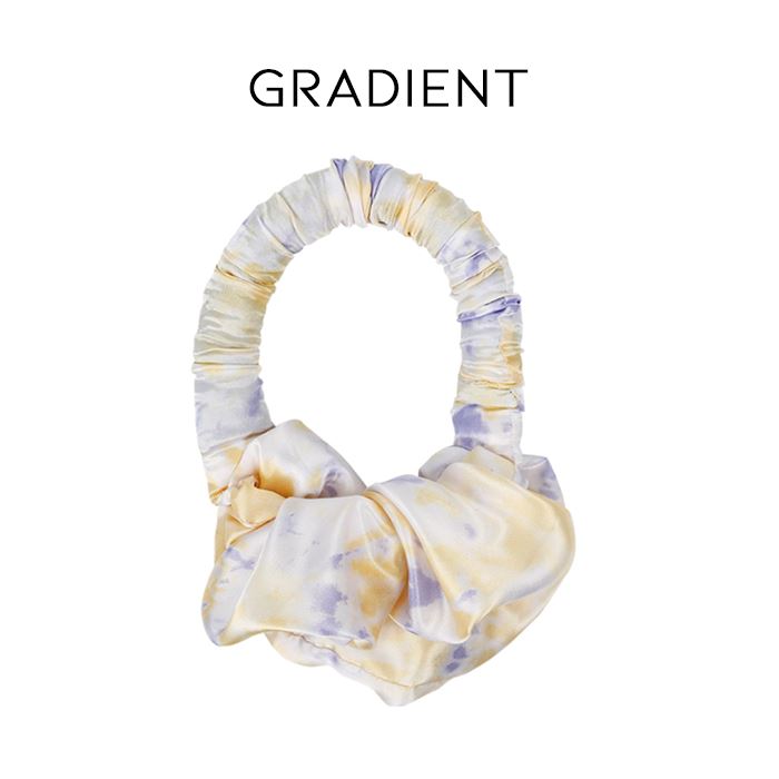 Easy Overnight Heatless Curl Scrunchie Hair Styling Tools Every Day And Night Gradient 1pc