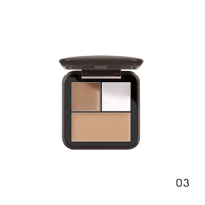 Face Highlight & Contour Cream Palette Make-up Every Day And Night 03 Brighten