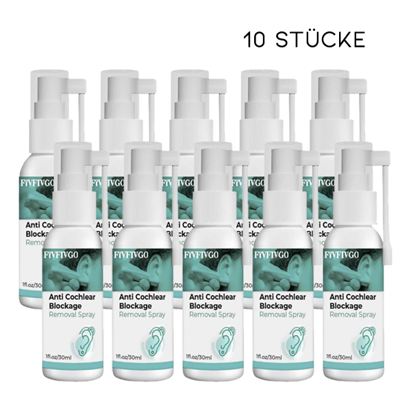 Fivfivgo™ Spray zur Entfernung von Cochlea-Blockaden