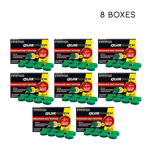Fivfivgo™ QuikCatch RoachAce Bait Station