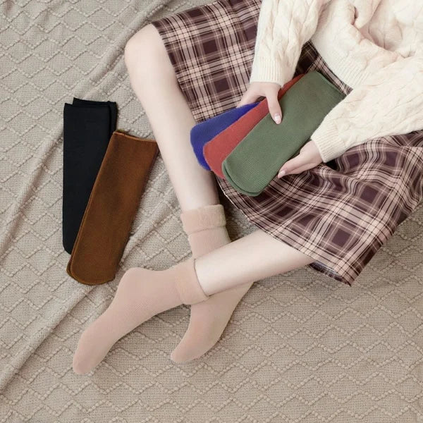 Unisex Snugly Velvet Winter Thermal Socks