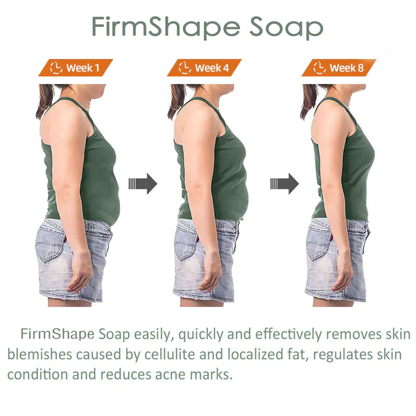 Fivfivgo™ Anti-Cellulite-Seife zur fettreduzierenden, körperkonturierenden Cellulite-Eliminierung