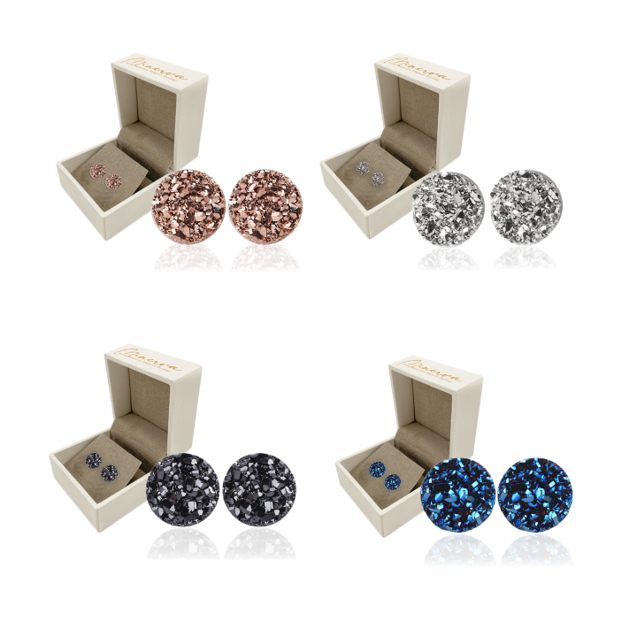 Minerva Lymphdrainage Modisch Magnetische Ohrringe