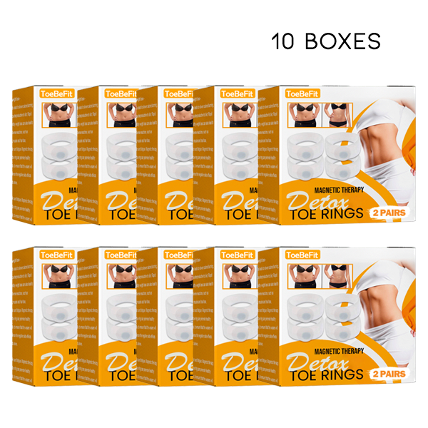 ToeBeFit MagneticThreapy Detox Toe Rings