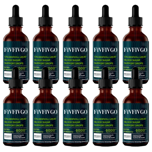 Fivfivgo™ Chlorophyll Liquid Natural Detox & Blood Sugar Support Drops