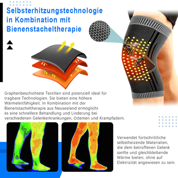 Fivfivgo™ Bienengift Wärme Therapie Knie Wrap Brace