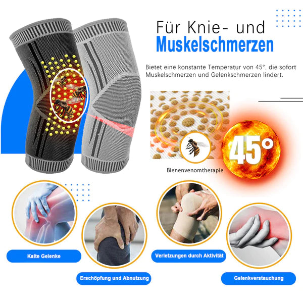 Fivfivgo™ Bienengift Wärme Therapie Knie Wrap Brace