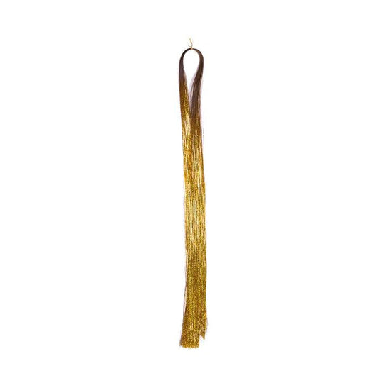 DIY Colorful Tinsel Hair (4 packs set) Hair Styling Tools Every Day And Night Laser Yellow 