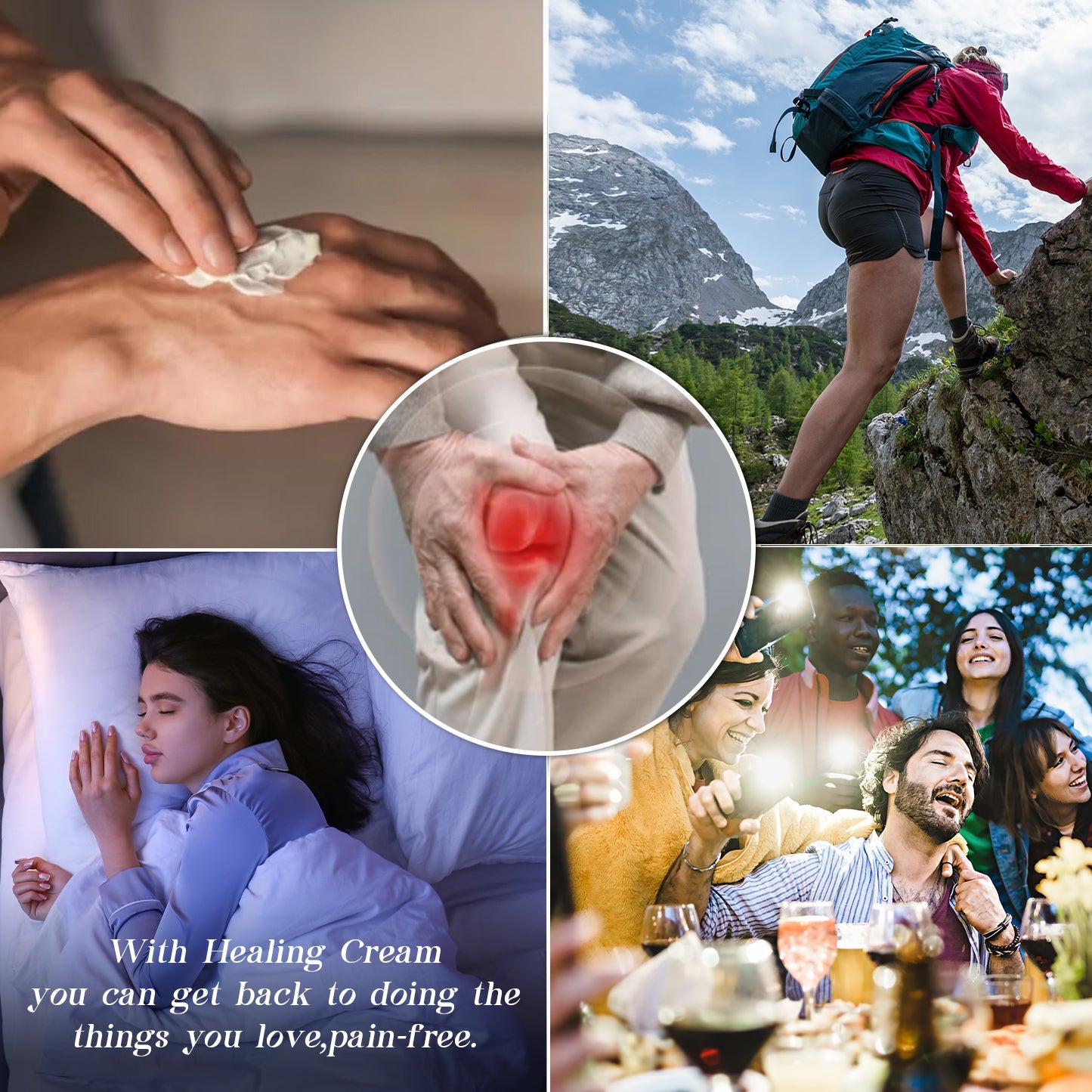 Fivfivgo™ Bee Venom and Turmeric Joint and Bone Pain Relief Cream (Specialized in Joint and Arthritis Pain & Recommended by AAOS)