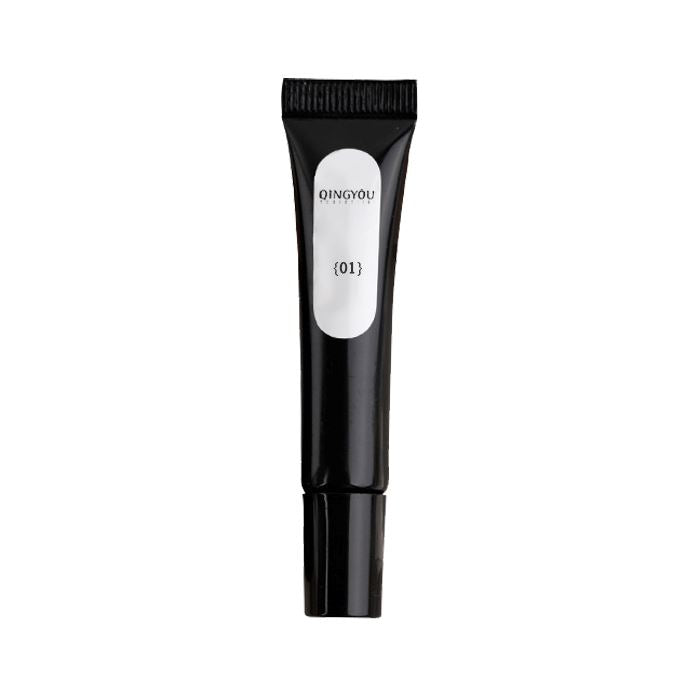 3D Korean Style Nail Gel Nail Every Day And Night 01 White 