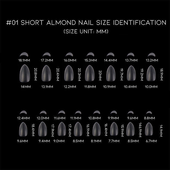 Ultra Thin Realistic False Nails Extension Nail Every Day And Night 