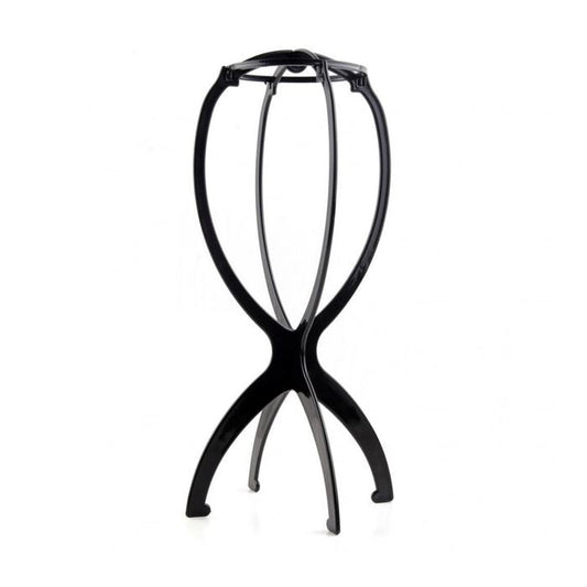 Collapsible Wig Holder Hair Accessories Every Day And Night Black 