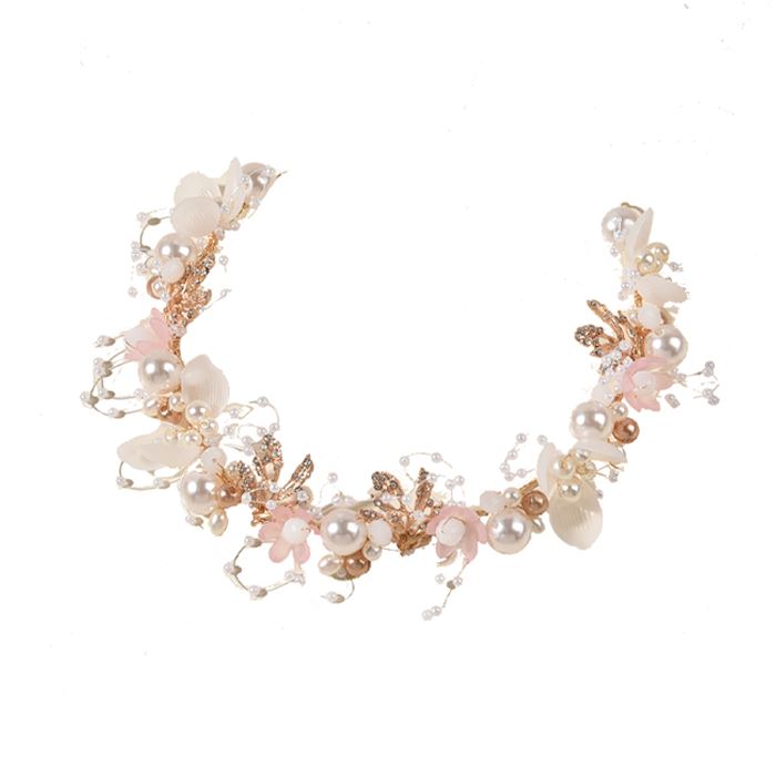 Simple & Elegant Handmade Bridal Headband Hair Styling Tools Every Day And Night 