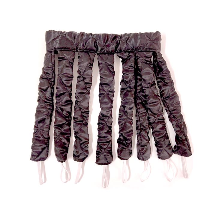 Non-Heat Octopus Hair Curler Hair Styling Tools Every Day And Night Black 