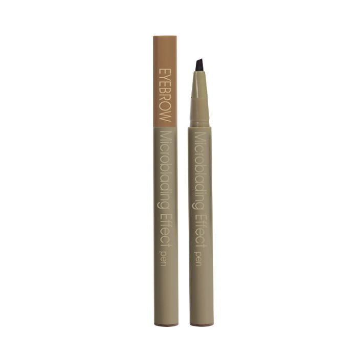 Long Lasting Microblade Effect Liquid Brow Pen Make-up Every Day And Night #01 Beige 1pc 