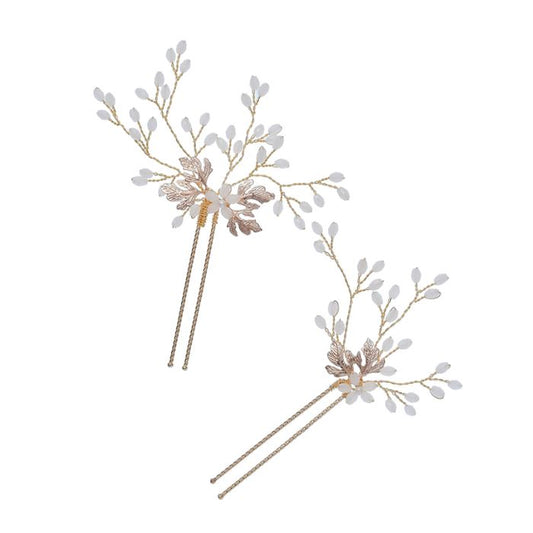 Simple & Elegant Handmade Bridal Hair Comb Hair Styling Tools Every Day And Night 