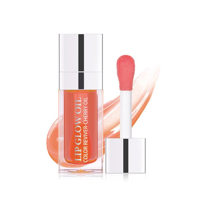 Juicy Plump Glowy Lip Oil Make-up Every Day And Night 001# Pink 1pc 