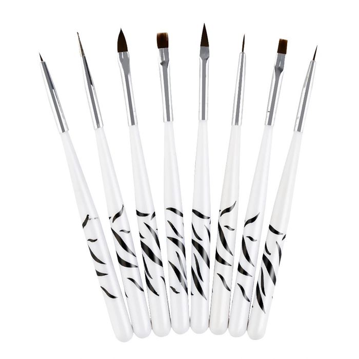 Nail Art Pen Beginner 8 pcs Set Nail Every Day And Night 