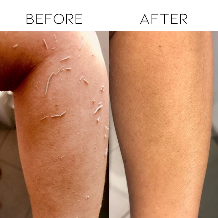 HolyGlow Body Exfoliating Glove Skin Care Tools Every Day And Night 