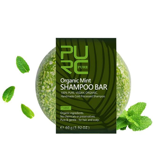 Herbal Essential Oil Infused Shampoo Bar (Mint) Hair Styling Tools Every Day And Night 
