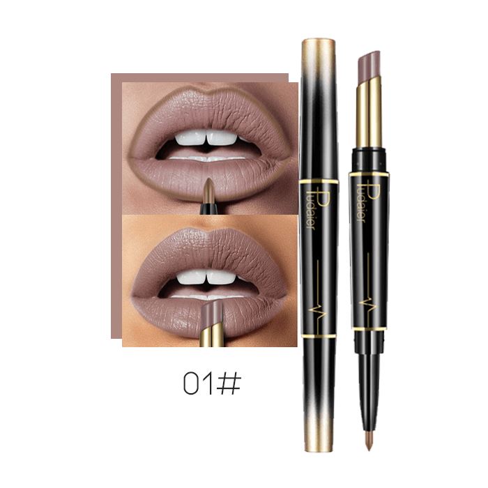 2-in-1 Kissproof Matte Lipstick & Lipliner Morning Shades 