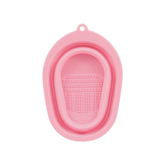 Silicone Makeup Sponge Cleanser Make-up Every Day And Night Pink 