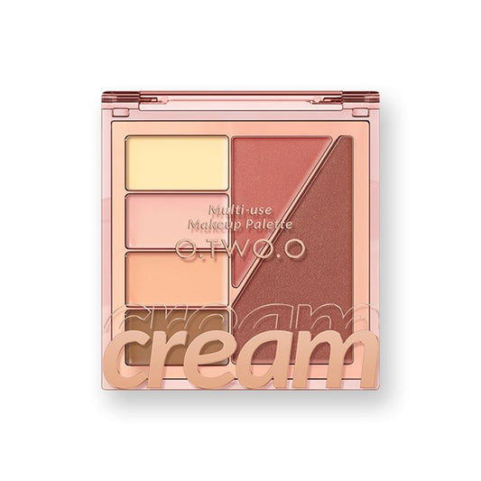 All-in-1 Face Countour Cream Palette Make-up Every Day And Night DUSK 