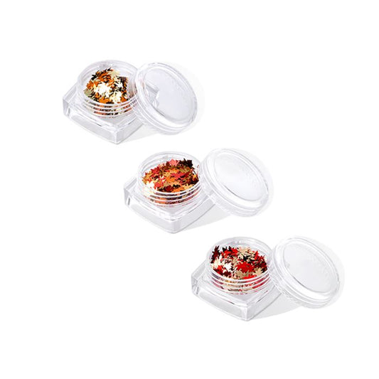 Fall Nail Idea Maple Leaf Nail Glitter Nail Every Day And Night 