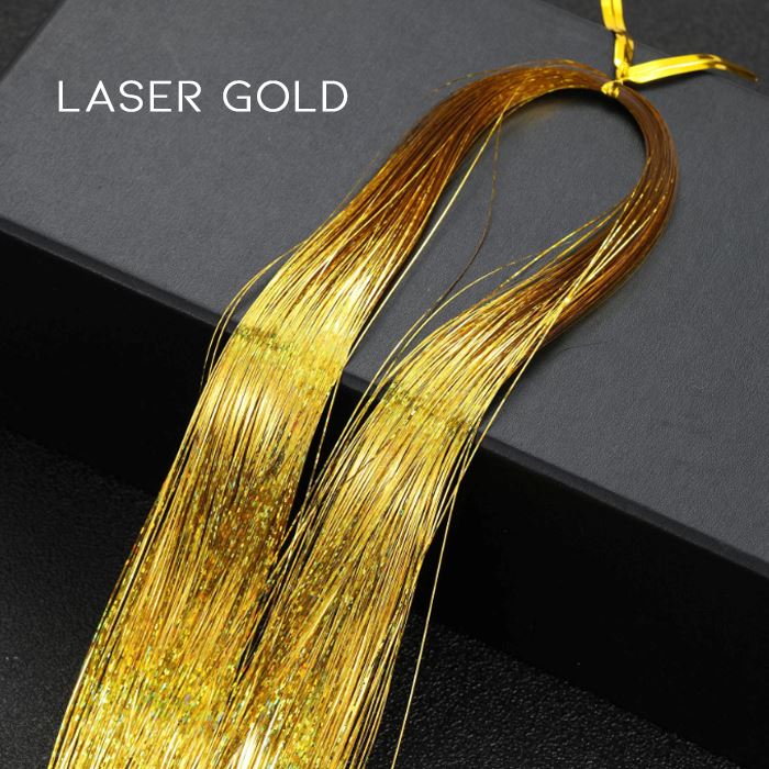 DIY Colorful Tinsel Hair (4 packs set) Hair Styling Tools Every Day And Night 