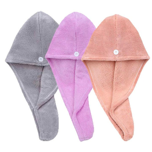 DryFast Hair Towel Hair Care Every Day And Night White 