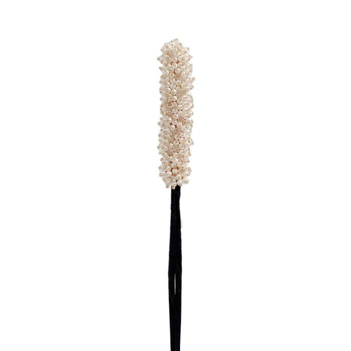 Elegant Easy Crystal Hairbun Maker Hair Styling Tools Every Day And Night White Crystal 1pc 
