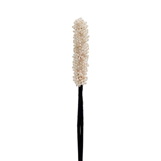 Elegant Easy Crystal Hairbun Maker Hair Styling Tools Every Day And Night White Crystal 1pc 