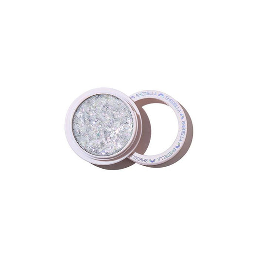 Rainbow Ball Eyeshadow (Glitter Collection) Make-up Every Day And Night RS01 Silver Star Moon 