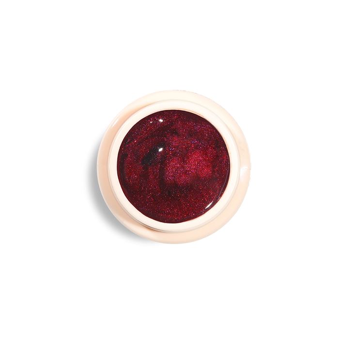 Cream-like Nail Gel (Fine Glitter Collection) Nail Every Day And Night 053 Red Mithril 