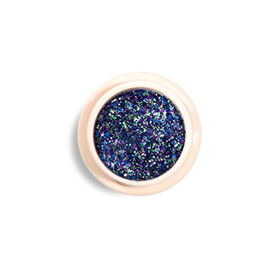 Cream-like Nail Gel (Large Glitter Collection) Nail Every Day And Night Crystal Blue 