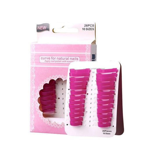 Reusbale Slip-On Nail Polish Guards Nail Every Day And Night 1 Box 
