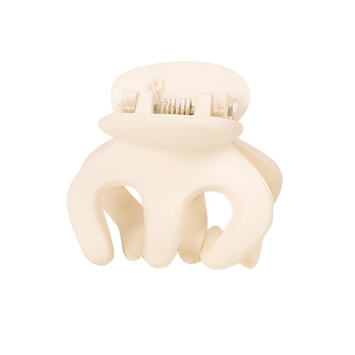 High Ponytail Strong Holding Claw Clip Hair Styling Tools Every Day And Night 2pcs Beige Large 
