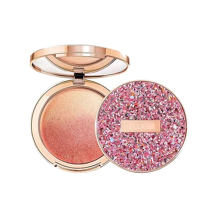 HighShine Gradient Blush Make-up Every Day And Night 01 Coral Orange 