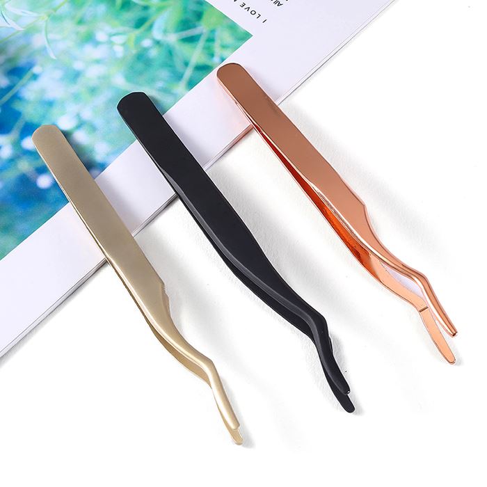 Individual False Lashes Tweezers Make-up Every Day And Night 