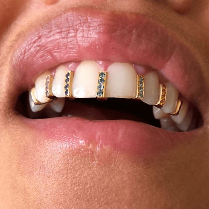 Teeth Gap Filling Grillz Jewelry Apparel & Accessories Every Day And Night 