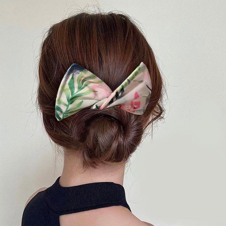 Floral Hair Bun Maker Hair Accessories Every Day And Night 