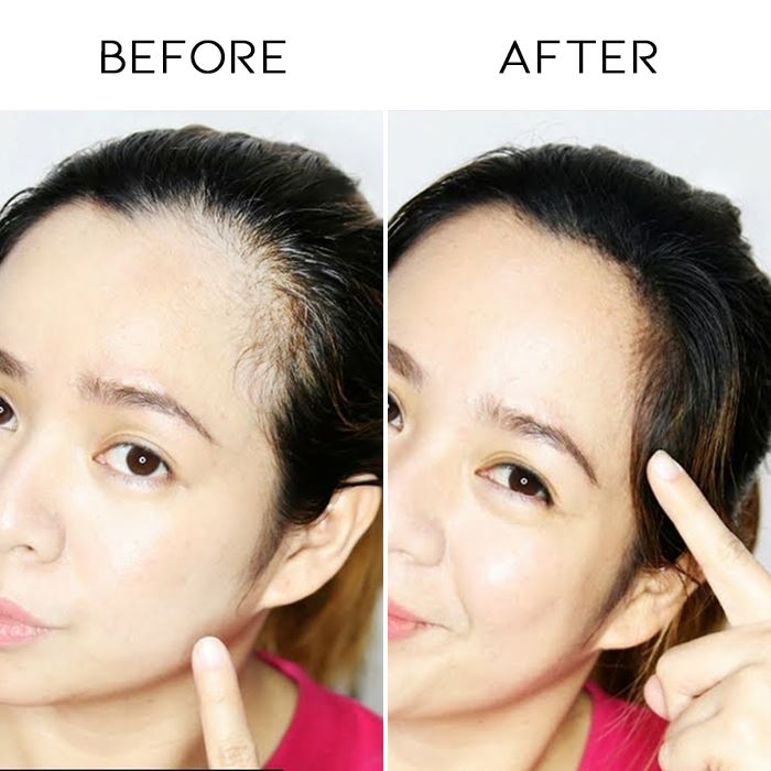 2 Color Brow & Hair Sponge Pen Make-up Every Day And Night 