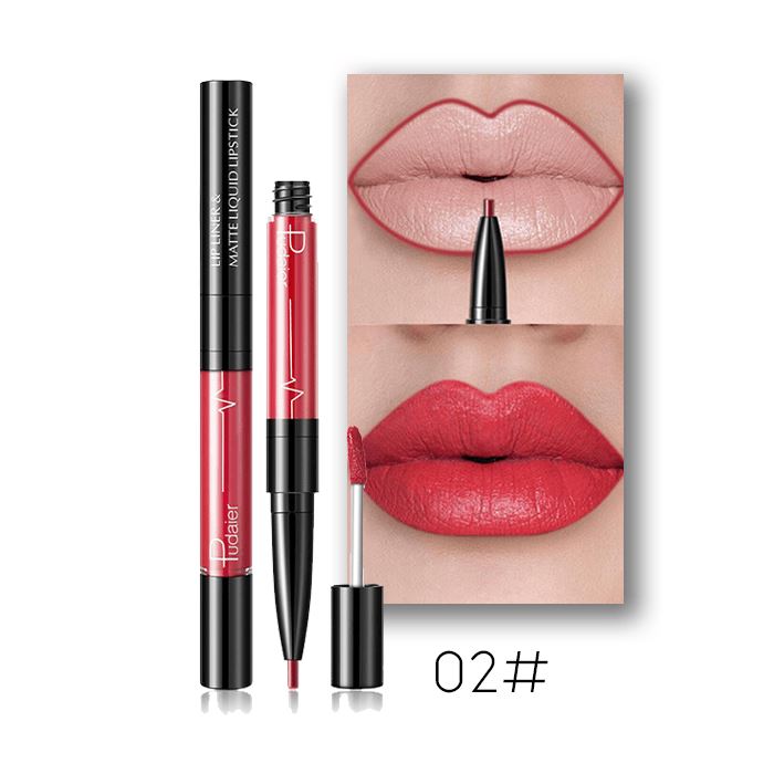 2-in-1 Kissproof Lipliner Morning Shades 02# 